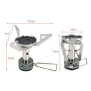 Outdoor Mini Camping Stoves Portable 1.94 KW Strong Power Gas Hiking Burner O5S0