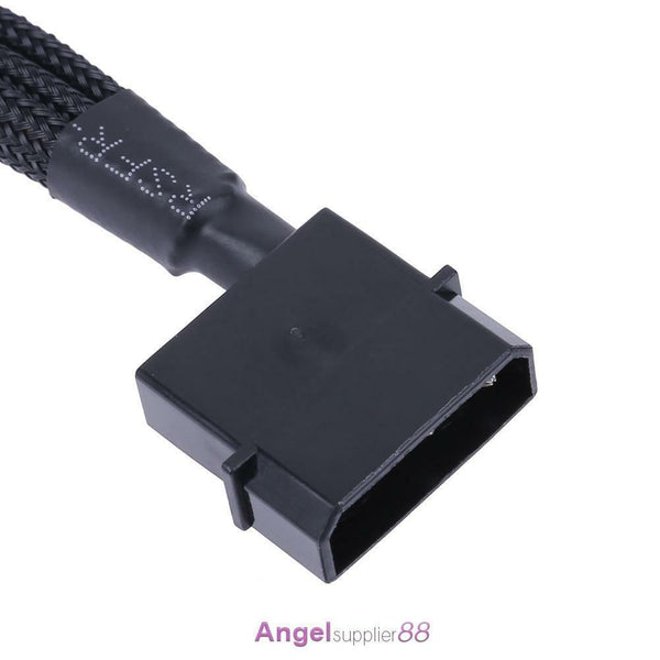 4pin IDE Molex to 3-Port 3Pin/4Pin Cooler Cooling Fan Splitter Power Cable