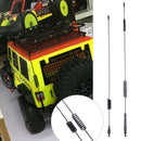 2pcs/Kit Metal Antenna For Traxxas TRX-4 RC CrawlerTruck  Climbing Car Accessory