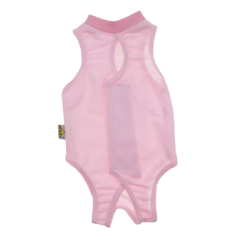 2Pack E-Collar Alternative Recovery Suit for Cats & Dogs Anti Lick Pink