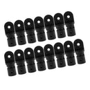 15x  Boat Bimini Fittings Top Cover Cap Eye End Nylon Black (Internal Version