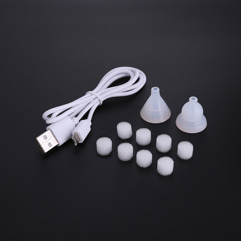 Baby Electric Nasal Aspirator Sucker Nose Cleaner Protector (Dark Blue)
