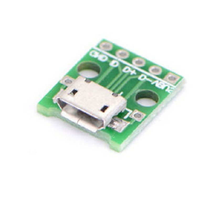 5PCS mini USB to DIP Adapter Converter for 2.54mm PCB Board DIY Power Supply  Gw
