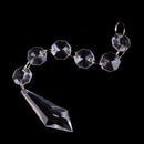 5 Acrylic Crystal Clear Bead Garland Chandelier Hanging Wedding Supplies de TE