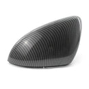 Side Mirror Cover Direct Replacement Carbon Fiber Mirror Cover Caps For 201