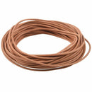 Lace strap lanyard leather natural natural color 2 mm Q7Q8