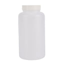 1000ml clear plastic cylinder shaped chemical storage reagent sample bottle BX