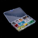 140pcs Assorted Auto Car Truck Micro Mini Blade Fuse 2A-40A Assortment