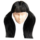1/6 Makeup Headband w/ Hair for   Female 12inch Figures Accessories