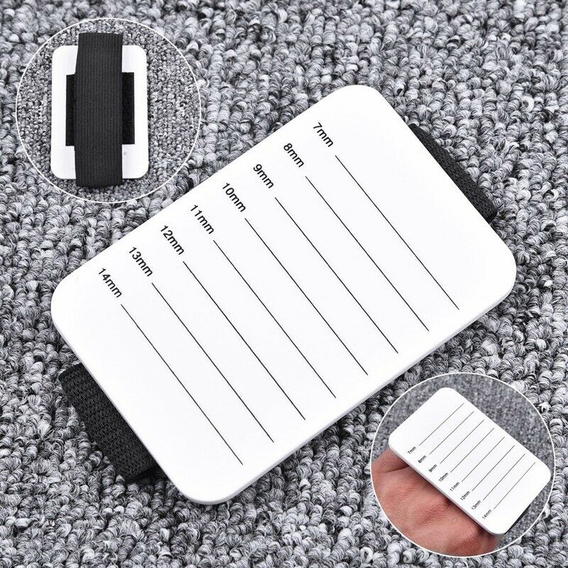 1 x Eyelash Extension Pallet Eyelash Handyboard Tool Holder Hand Holding Wh P8F5