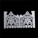 Gate Frame Decor Metal Cutting Dies Stencils For Scrapbooking Paper Cards fiTOCA