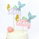 2pcs Cake Topper Cake Insert Picks Decoration Happy Birthday  Cupcake Topper Ew