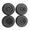 4x Rubber RC Car Tire for WPL B14 B24K C14 C14K B36K Crawler DIY Upgrade