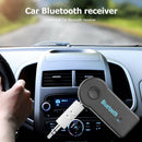 Bluetooth V5.0+EDR Audio Receiver Handsfree Car Kit 3.5mm AUX Music Adapter A