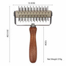 Stainless Steel Wheel Pizza Bread Needle Punchers Roller Pie Pastry Dough P Y3X9