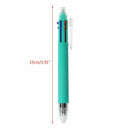 5 Colors 0.7mm In One Retractable Ballpoint Pens Mechanical Pencil School Office