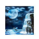 Full Moon Waterfall Diamond Painting Kit Embroidery Cross Stitch Arts Crafts