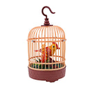 ElectricToys Singing Sounding Birds with Birdcage Electric Parrot Birds Toys