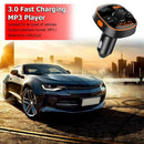 QC3.0 USB Fast Car Charger Adapter BT 5.0 FM Transmitter Hands-free MP3 Player