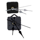 2 PCS Clock Movement Mechanism DIY Tools Kit With Black Hour Minute Second  O6Z1