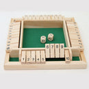 4 Players Digital Puzzle Board Game Shut The Box Game Set Number Drinking G X6Q8