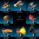 Fly Fishing Flies Kit - 100pcs Handmade Fly Fishing Lures - Dry/Wet Flies,S