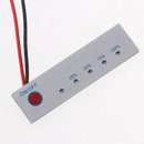 12V Lithium Battery Capacity Indicator Digital Tester Monitor 5 Level Light