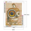 Bird 5D DIY Full Round Drill Diamond Painting Mosaic Cross Stitch (A504) A