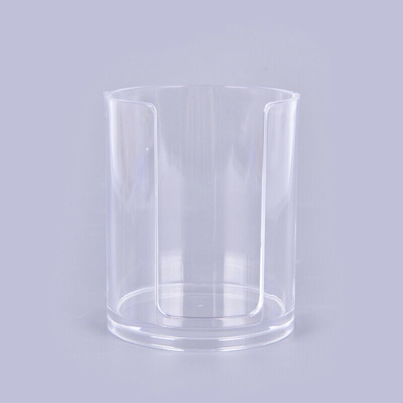 Acrylic Cotton Swab Makeup Organizer Storage Box Container Pad Holder CosmeS Ew