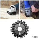 2.5" 8 Tooth AngleGrinder Disc Tooth Chain Saw Carving Wood Tool Best C6G0