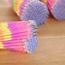 24Pcs Pen Refills Multi-color Rainbow School Office Supplies Watercolor VXM