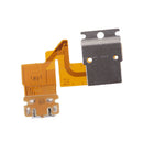 Golden Flex Cable with USB Charging Port Connector Replacement for Xperia Tablet