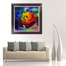 Rainbow Rose Painting 5D DIY Diamond Embroidery Cross Stitch Kit Home Decor