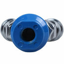 1/4BSP Female 2 Way Pass Quick Connect Coupler Air Hose Coupling Tool Silve