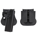 For 1911 Holster Polymer Retention Roto Holster and Double Magazine Holsters