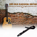 Cotton Length Adjustable Guitar Bass Strap for Folk Classical Guitar Ukulele