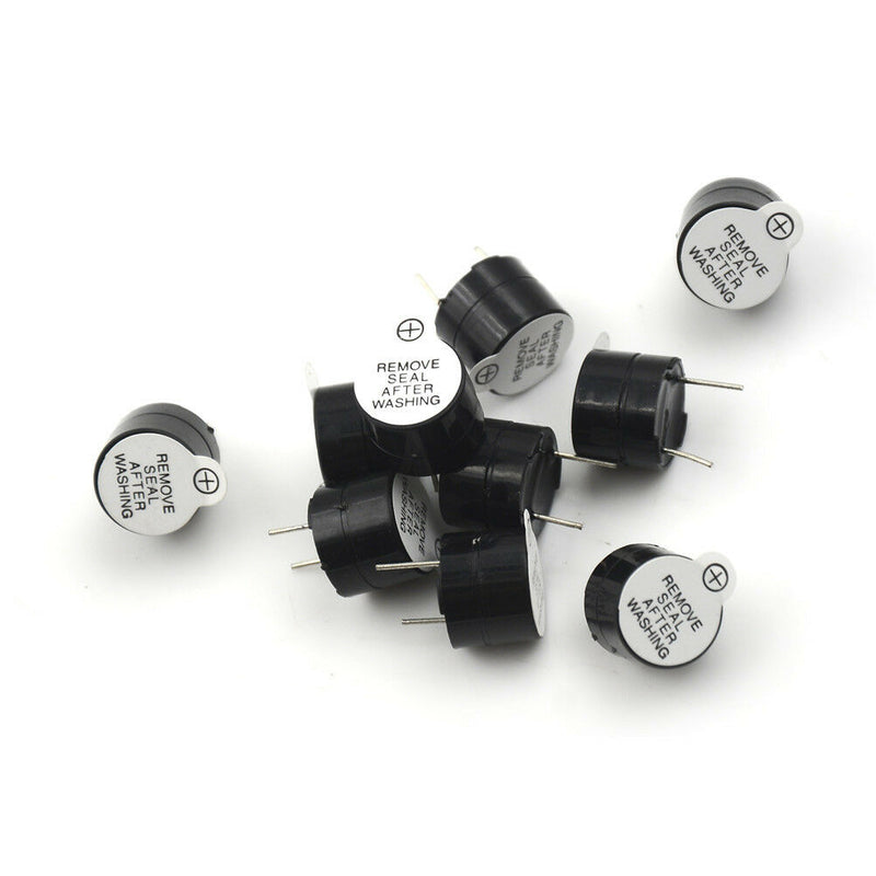10Pcs Continuous Sound Piezo Buzzers IC Alarm 12V  JR BX