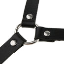 Y-back Adjustable Leather Suspenders Mens Braces