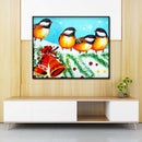 Christmas Bird 5D DIY Full Round Diamond Painting Festival Decor Mosaic Kit