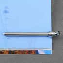 Stainless Steel Pen Shaped Car Vehicle Tire Air Pressure Test Meter Gauge A