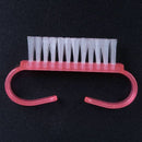 Professional Nail Art Dust Clean Brush After File Manicure,Pink