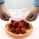 100 x Durable Food Storage Covers for Bowls Elastic Plate Covers Bowl CoverS Hn