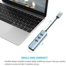USB 30 to rj45 HUB Splitter