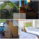 Lightweight Sleeping Bag Outdoor Hotel Travel Sleep Sack Pouch (Navy Blue) A