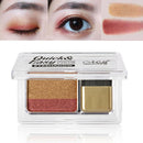 Menow Two-Tone Shimmer Gradient Eyeshadow Palette Waterproof Long Lasting M T2U6