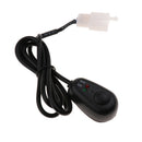 12V Car Push Button On/Off Switch Waterdrop Shape with Red/Green LED Lights
