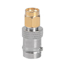 Rf coax sma male plug to bnc female radio antenna connector adapter B.ES