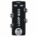 Mosky Mini Guitar Effect Pedal Loop Box Switcher Channel Selection True Byp