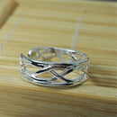 2016 Celebrity Fashion Simple Sliver Plated Adjustable Toe Ring Foot Jewelry LZO