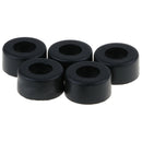 5 Pcs 38x19mm Round Rubber Feet Non-Slip Rubber Furniture Floor Pads Chair Leg